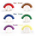 Own Brand Luxury Colorful Premium Supplies Easy Fan Eyelash Extension Natural Lashes Professional